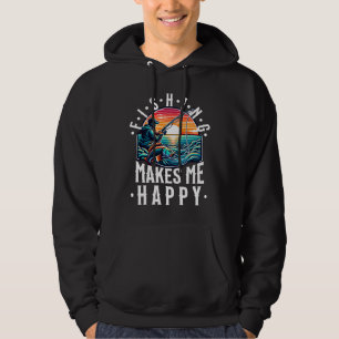 Sudadera La pesca me hace feliz