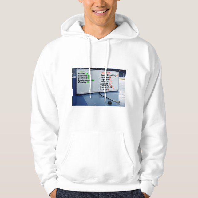 Sudadera La pizarra de hockey Do y Don's (Anverso)