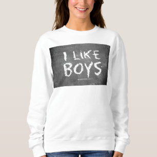 Sudadera La pizarra sucia y oscura de SlipperyJoe's Me gust