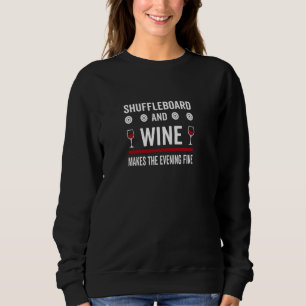 Sudadera La Pizarra Y El Vino Hacen Que La Noche Esté Bien