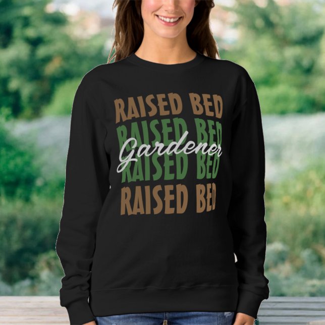 Sudadera La Planta Lover Elevó El Jardinero De Cama (Subido por el creador)