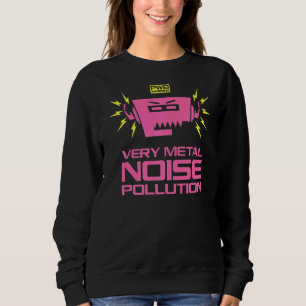 Sudadera La Población Se Comerá A Sí Misma Muy Metal
