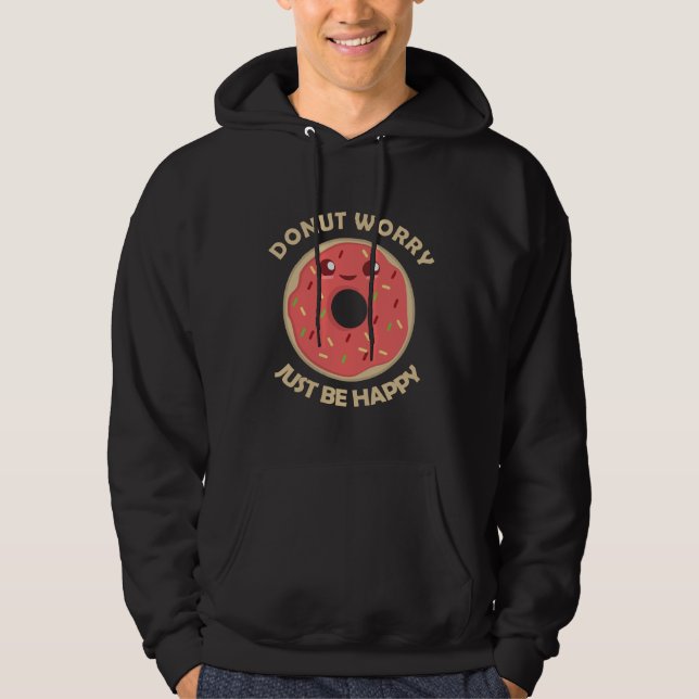 Sudadera La preocupación de Donut es simplemente estar cont (Anverso)