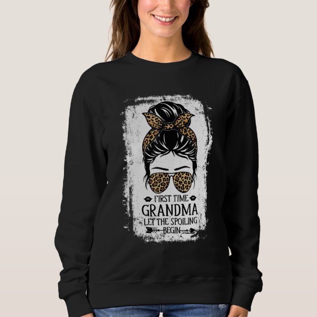 Sudadera La Primera Vez Que La Abuela Deja Que Los Malos Em (Anverso)