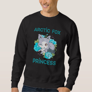 Sudadera La princesa de la zorra ártica aguijoneó la antárt