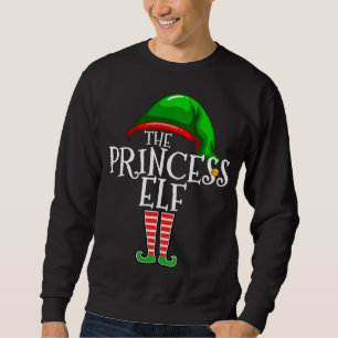 Sudadera La princesa Elf, Navidades de familia que coincide