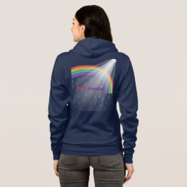 Sudadera La promesa de Dios de la hoodie arcoiris