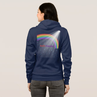 Sudadera La promesa de Dios de la hoodie arcoiris