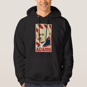 Sudadera La propaganda retro de John Adams