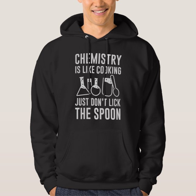 Sudadera La Química Es Como La Cocina (Anverso)