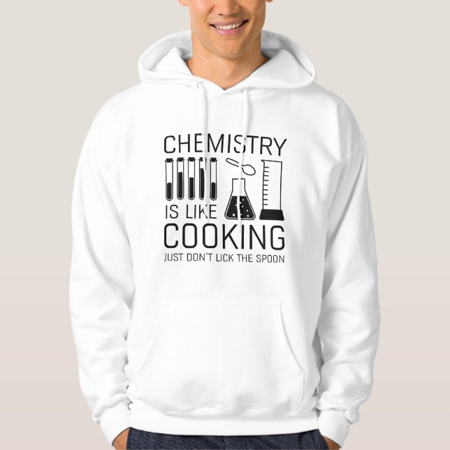Sudadera La Química Es Como La Cocina (Anverso)