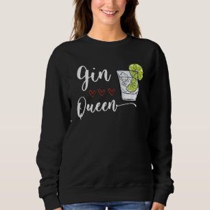 Sudadera La Reina Del Corazón Grande Dejó Que La Noche Se V