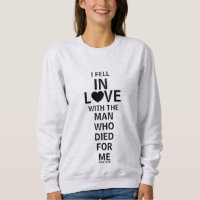 La ropa cristiana de las mujeres Jesús Sweatshirt