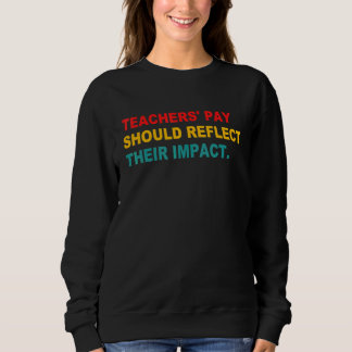Sudadera La Ropa Debería Reflejar El Impacto De Los Maestro