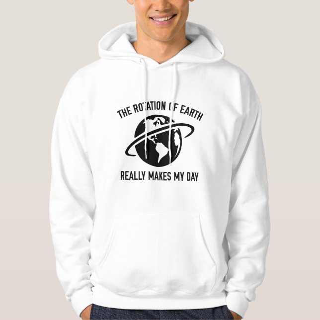 Sudadera La Rotación De La Tierra (Anverso)