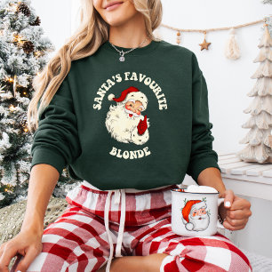 Sudadera La rubia favorita de Santa Vieja