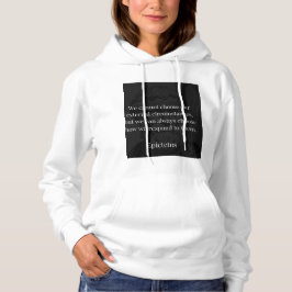 Sudadera La sabiduría de Epictetus: Empoderamiento a través