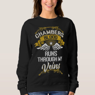 Sudadera La Sangre De Chambers Corre A Través De Mis venas