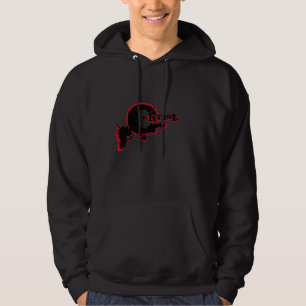 Sudadera La sangre de Cristo negro y rojo