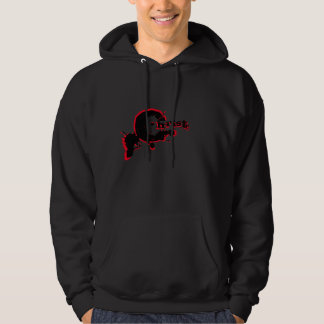 Sudadera La sangre de Cristo negro y rojo