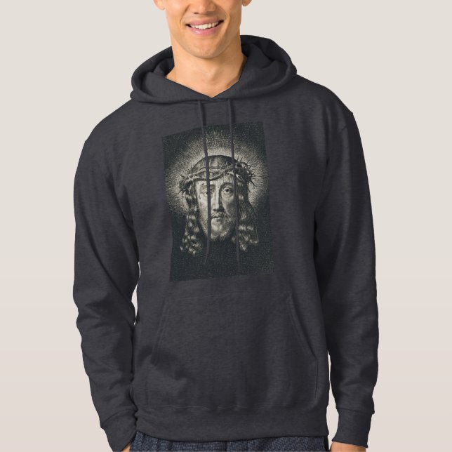 Sudadera La Santa Cara coronada de espinas (Anverso)