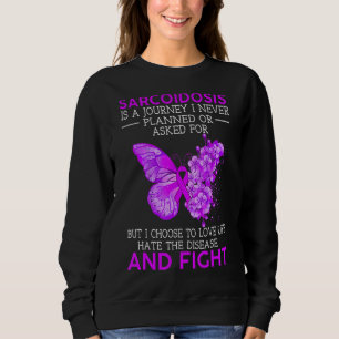 Sudadera La Sarcoidosis Es Un Viaje Que Nunca Planeé La Mar