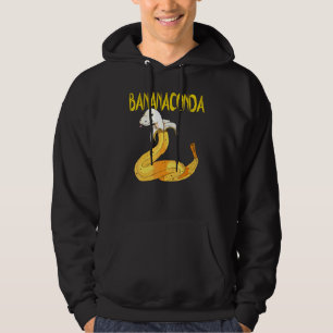 Sudadera La Serpiente Bananaconda Como Una Banana Que Dice 