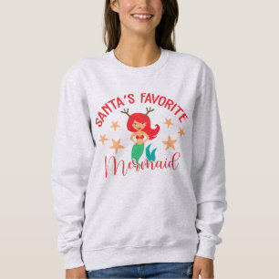 Sudadera La sirena favorita de Santa María