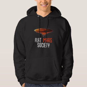 Sudadera La Sociedad de Marte Plana Divertido Diseño De Cit