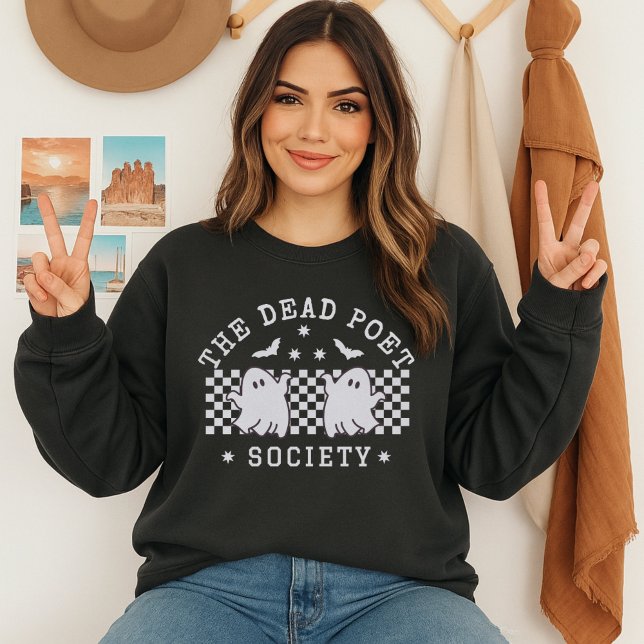 Sudadera La sociedad de poetas muertos se burla de Hallowee (Subido por el creador)