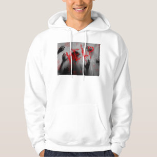 Sudadera La sombra de la hoja Happy Halloween de SlipperyJo