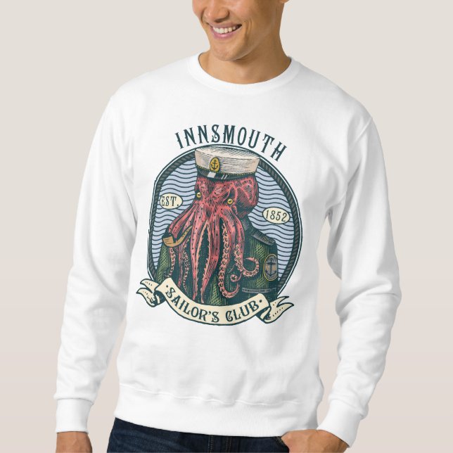 Sudadera La sombra sobre la nave innsmouth Cthulhu Sailor (Anverso)