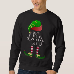 Sudadera La sucia familia de los Navidades graciosos de Elf