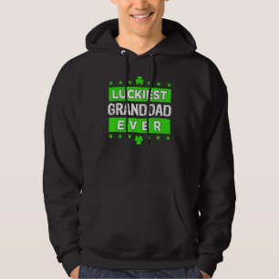 Sudadera La suerte más grande de Daddad jamás San Patrick S
