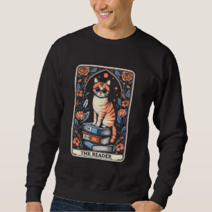 Sudadera La tarjeta de lector Cat Tarot