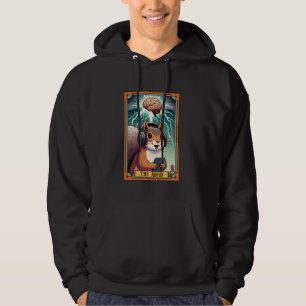 Sudadera La tarjeta Tarot de ardilla para el TDAH Neurodive