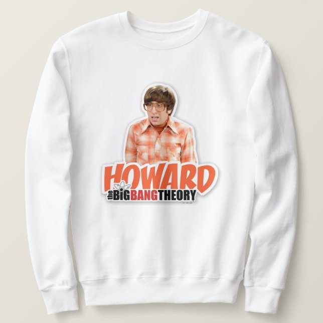 Sudadera La teoría del Big Bang | Howard (Anverso del diseño)