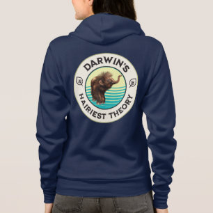 Sudadera La teoría más peluda de Darwin Adorable mamut lanu