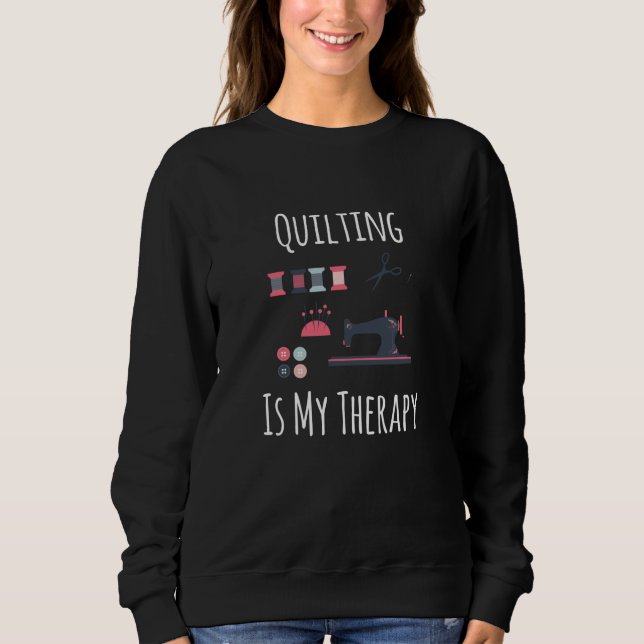Sudadera La Terapia Es Mi Terapia - La Mitigación Graciosa (Anverso)