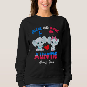 Sudadera La tía Chica o el chico ama al bebé elefante