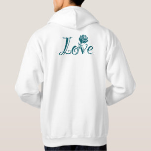 Sudadera La tipografía conoce a la naturaleza: el Rosa del 