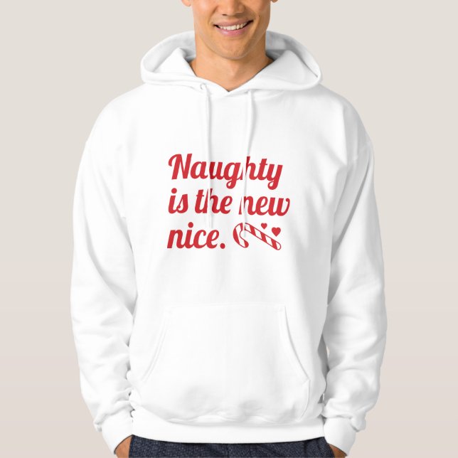 Sudadera La traviesa es el nuevo lindo (Anverso)