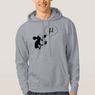 Sudadera La vaca científica se va a Mu