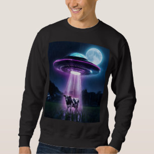 Sudadera La vaca conoce a los extranjeros.