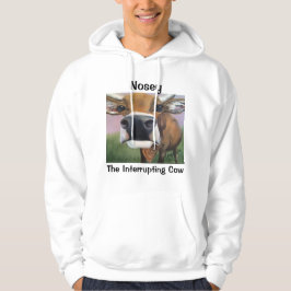 Sudadera La vaca interrumpidora curiosa