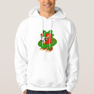 Sudadera La Vacca Presento Natalina Navidad Brainrot