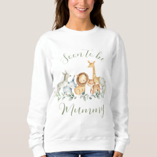 Sudadera La vegetación de los animales de la jungla de loco