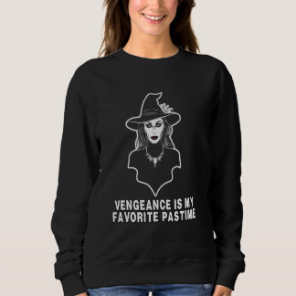 Sudadera La venganza de advertencia de brujas es mi Hal fav
