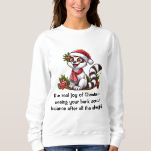 Sudadera La verdadera alegría de las mujeres Navidades