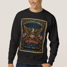 Sudadera La versión 1 del 250 aniversario de América